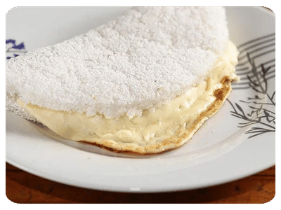TAPIOCA COM QUEIJO MINAS